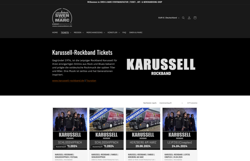 KARUSSELL-TICKETS JETZT HIER ONLINE BUCHEN